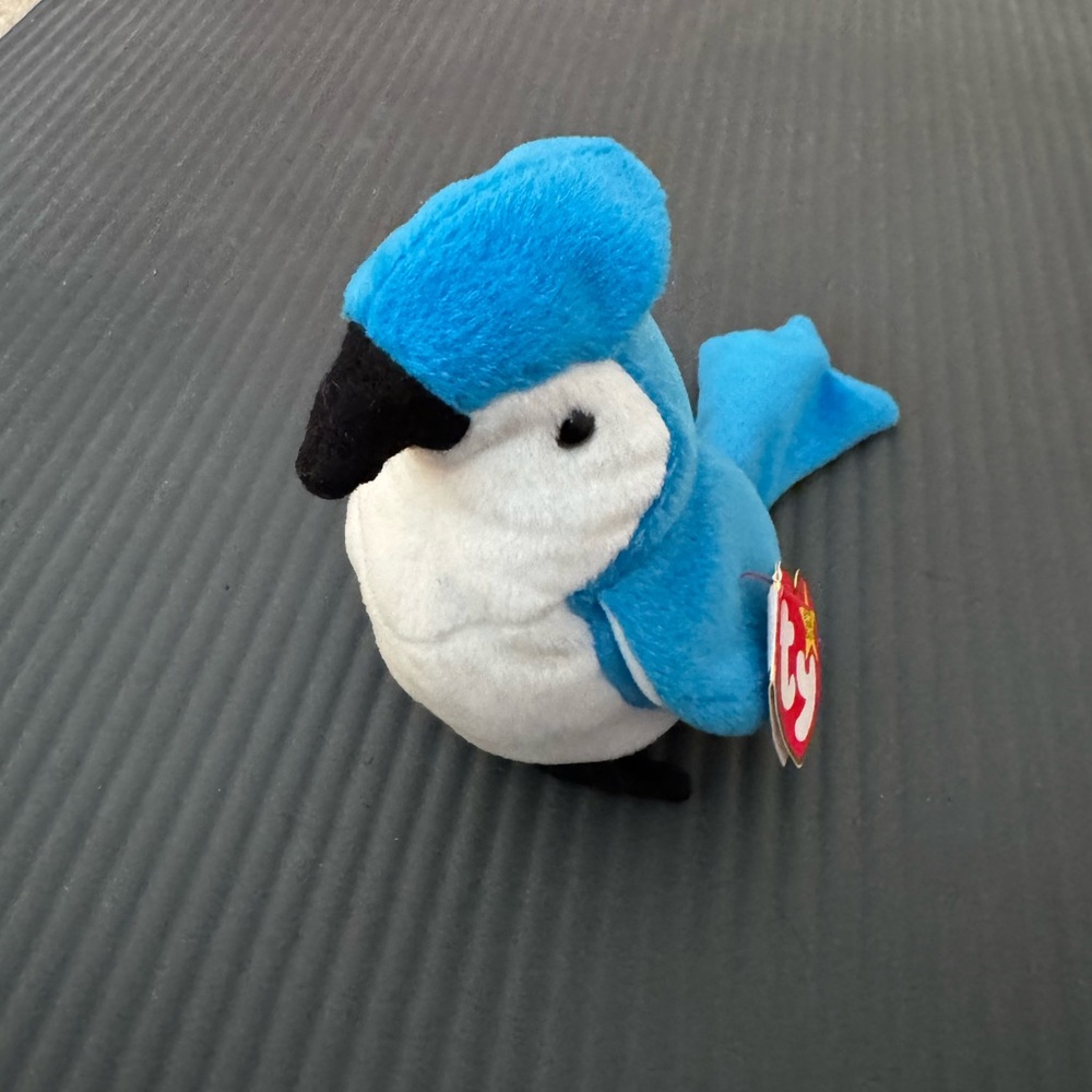 TY Beanie Baby - Rocket the Blue Jay
